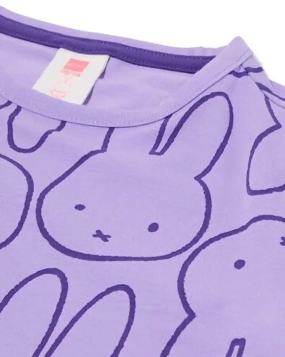 Bild 2 von Miffy-Kindernachthemd violett