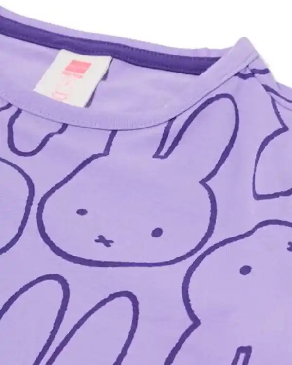 Bild 2 von Miffy-Kindernachthemd violett