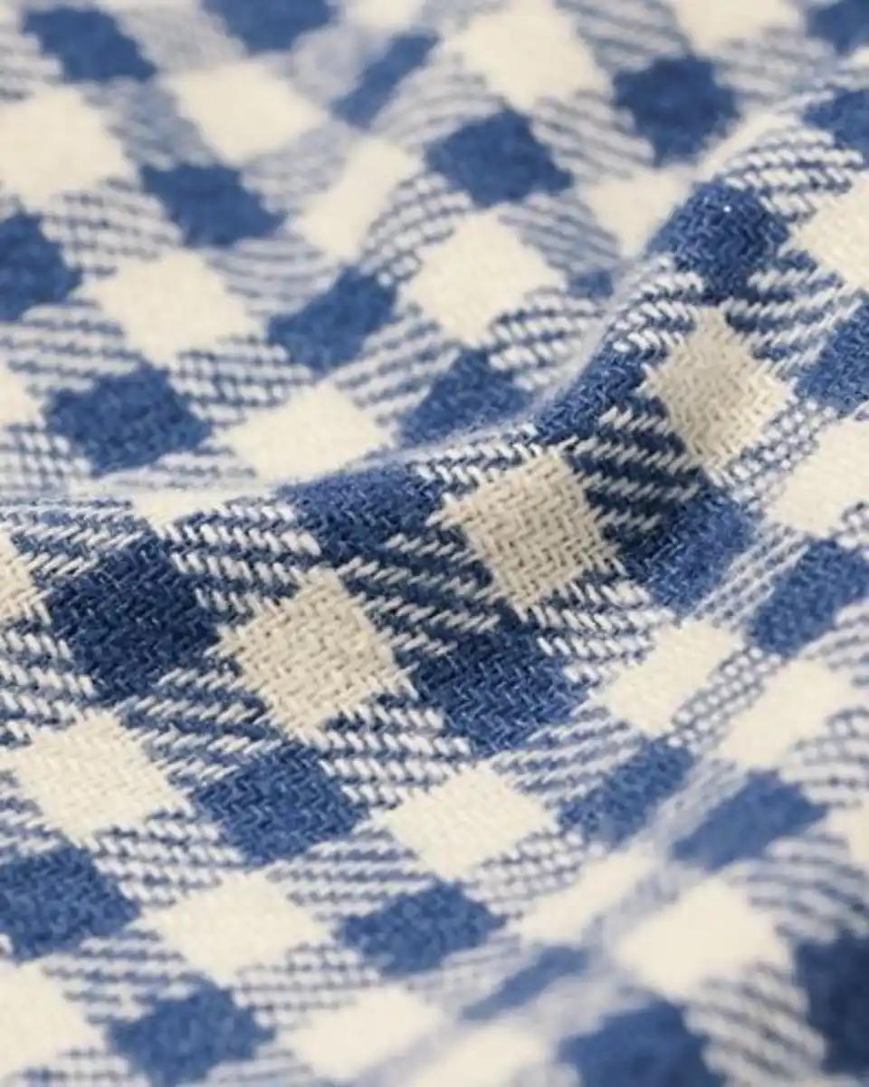 Bild 3 von Herrenpyjamahose aus Flanell, kariert dunkelblau