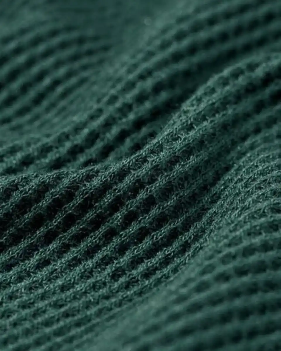 Bild 3 von Herrenpyjama aus Waffelflanell grün