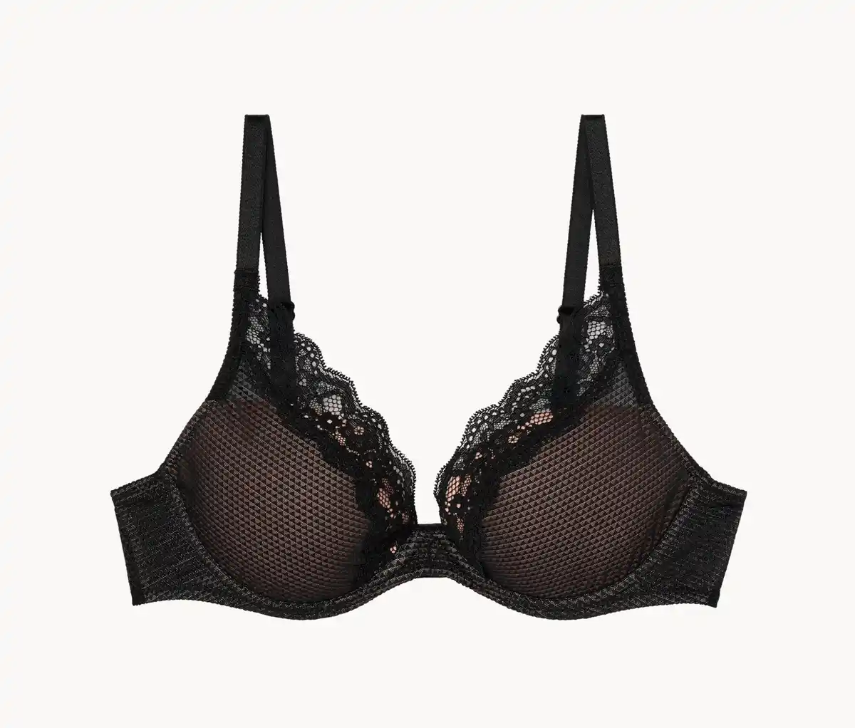 Bild 1 von Passionata Padded Plunge-BH »Brooklyn«, schwarz