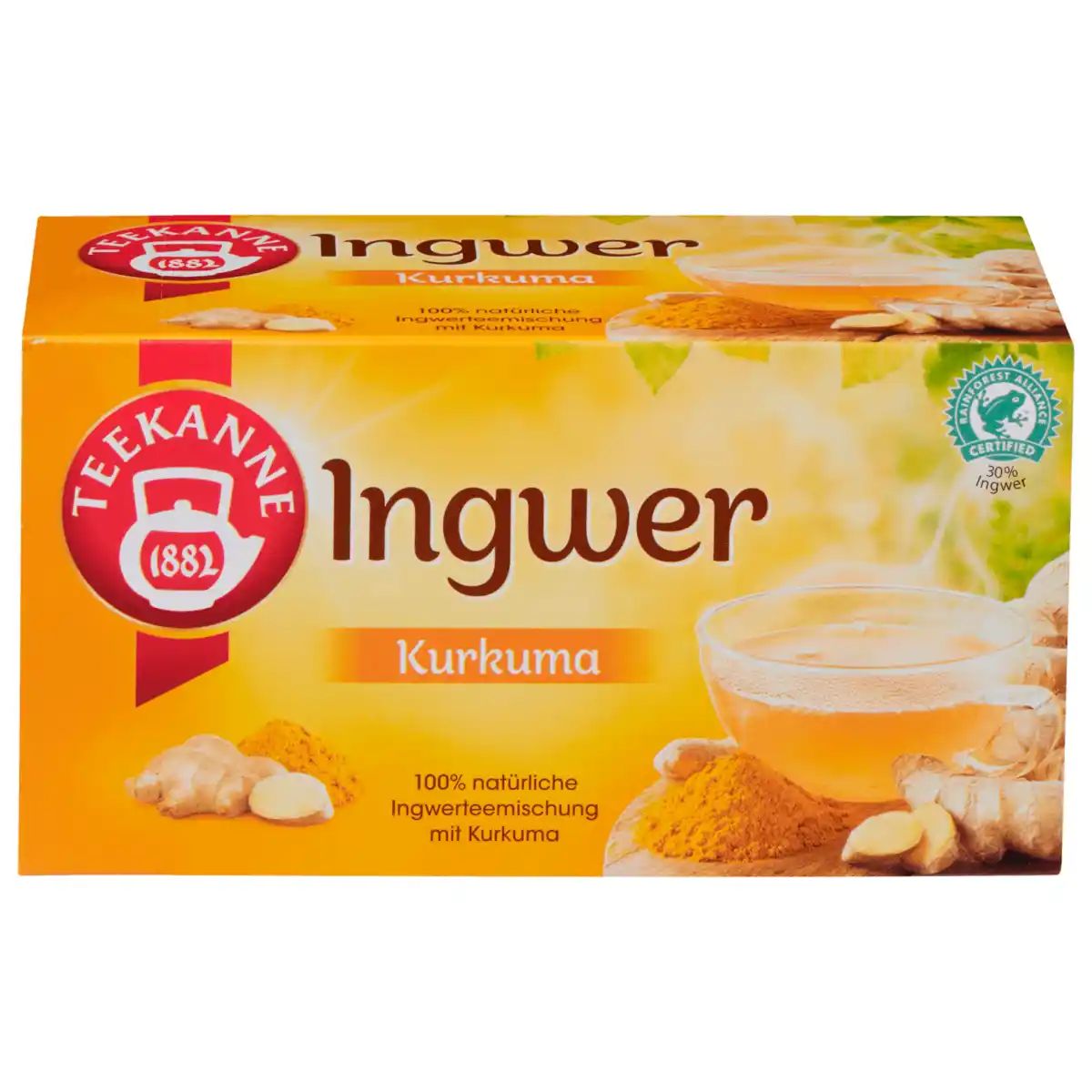 Bild 1 von Teekanne Ingwer Kurkuma 32,4g, 18 Beutel