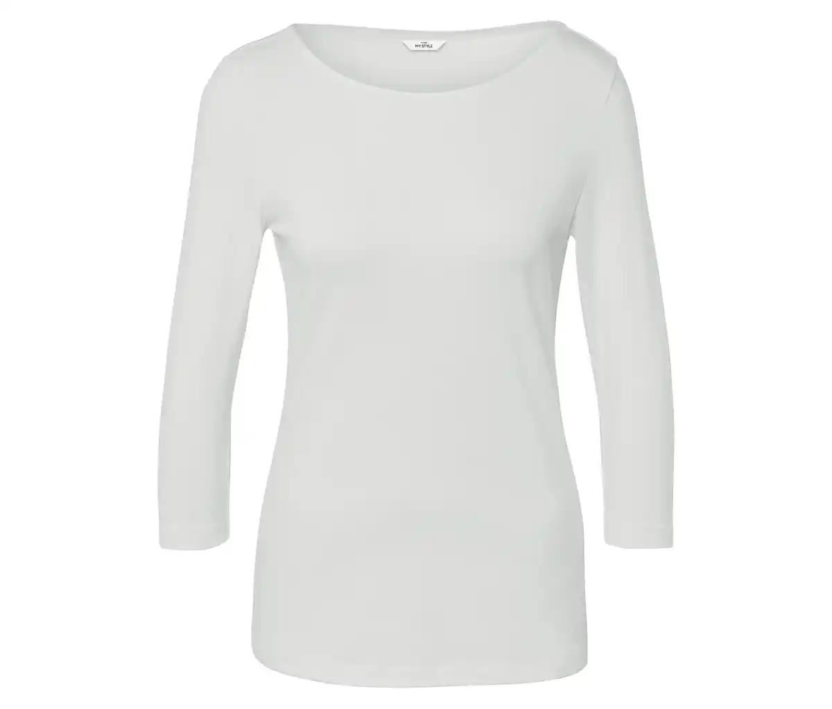 Bild 1 von Shirt mit 3/4-Arm, weiß