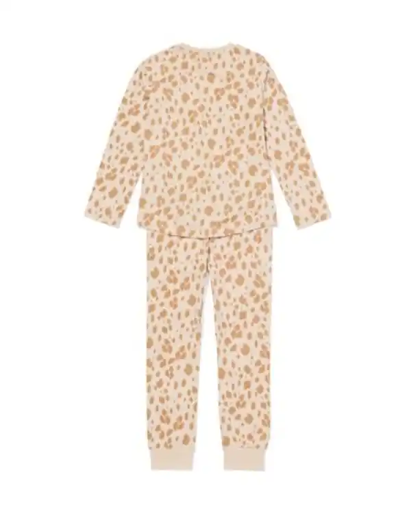 Bild 2 von Kinderpyjama Leopard beige
