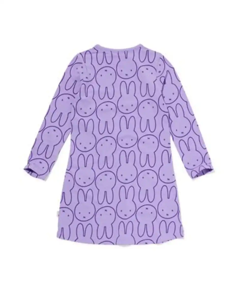 Bild 4 von Miffy-Kindernachthemd violett
