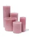 Bild 1 von Kerzen, rustikal altrosa