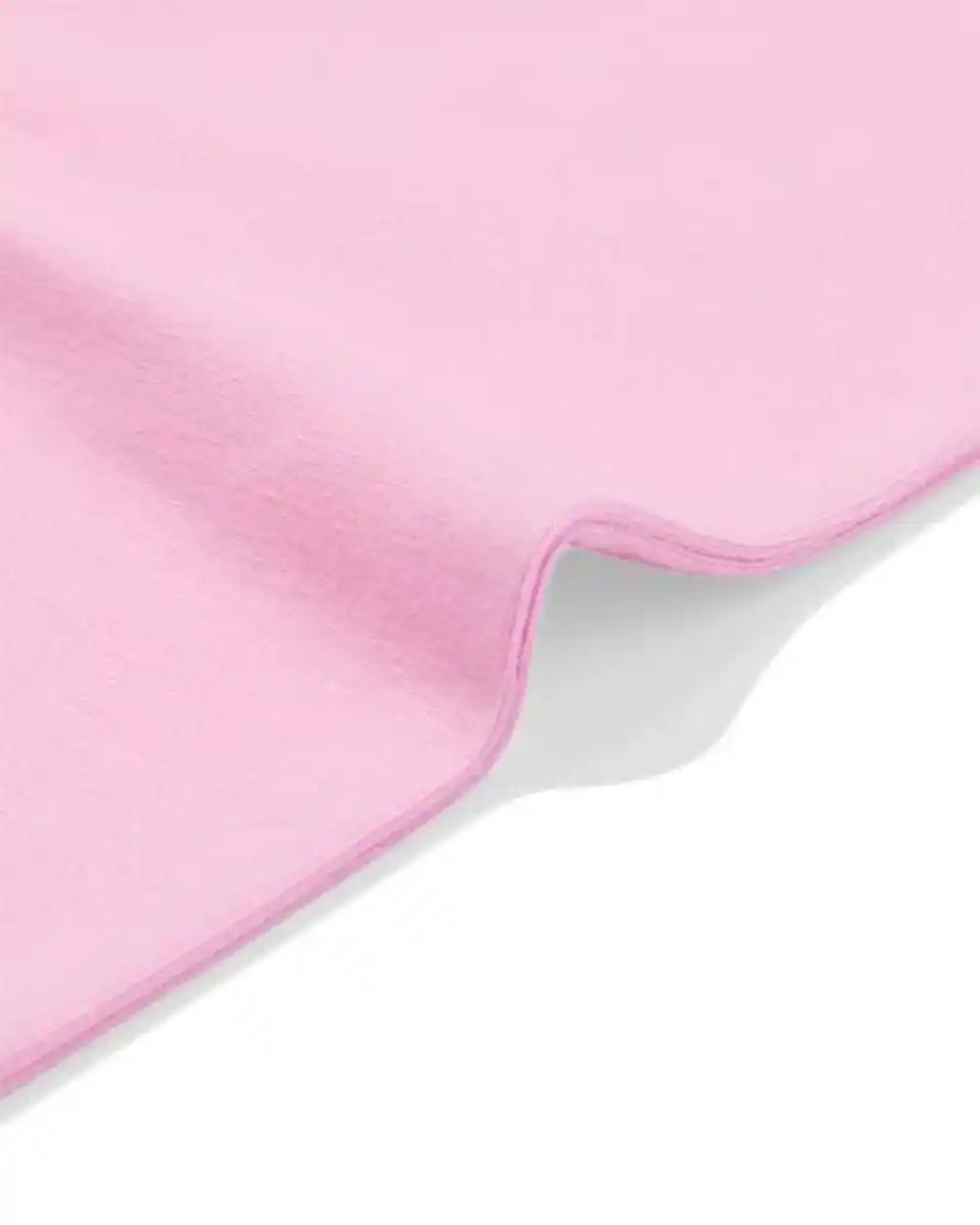 Bild 2 von Kinder-Unterhemden aus Baumwollstretch, Blumen – 2 Stück rosa