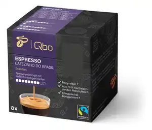 Qbo Espresso CAFEZINHO DO BRASIL - 8 Kapseln