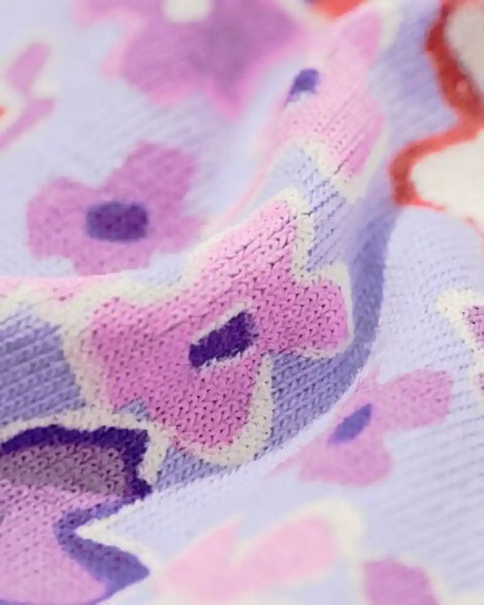 Bild 2 von Kinder-Boxershorts aus Baumwollstretch, Blumen – 3 Stück rosa