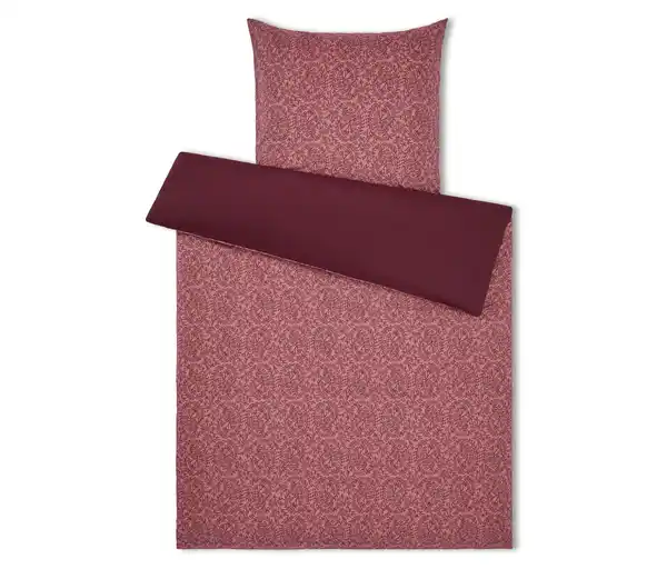 Bild 1 von Polycotton-Bettwäsche, bordeauxrot, Normalgröße