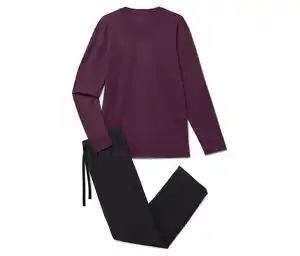 Pyjama-Set mit Flanellhose