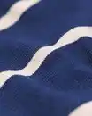 Bild 3 von Damen-Pyjama gestreift dunkelblau