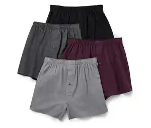 4 Flanell-Boxershorts