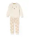 Bild 1 von Miffy Kinderpyjama Fleece eierschalenfarben
