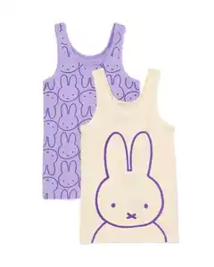Miffy Kinderhemden – 2 Stück violett