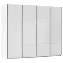 Bild 1 von Novel Schwebetürenschrank, Weiß, Holzwerkstoff, 8 Fächer, 271x235x68 cm, Blauer Engel, Goldenes M, BQ - Bündnis für Qualität, Made in Germany, Typenauswahl,  umfangreiches Zubehör erhältlich,