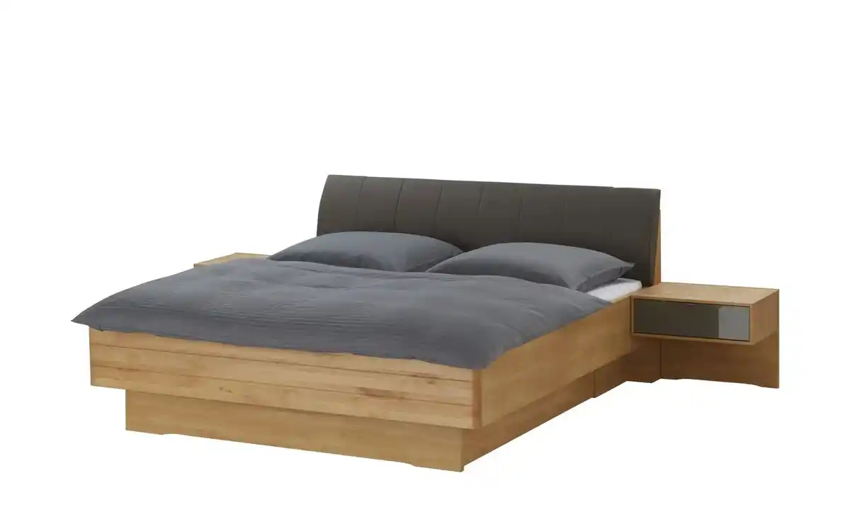 Bild 1 von Wohnwert Bettanlage   ¦ holzfarben Betten > Doppelbetten - Möbel Kraft