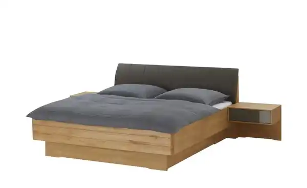 Bild 1 von Wohnwert Bettanlage   ¦ holzfarben Betten > Doppelbetten - Möbel Kraft