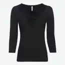 Bild 1 von Damen-Langarmshirt mit Spitze