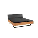 Bild 1 von Linea Natura Balkenbett, Wildeiche, Holz, Wildeiche, massiv, 180x200 cm, in verschiedenen Größen erhältlich, Schlafzimmer, Betten, Doppelbetten