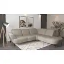 Bild 1 von Sit & More Ecksofa Dance E, Taupe, Textil, 5-Sitzer, Ottomane rechts, L-Form, 302x270 cm, Goldenes M, Oeko-Tex® Standard 100, Made in Europe, DGM-Klimapakt, Rücken echt, Armteil links, Wohnzimmer,