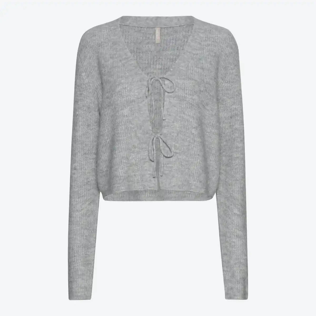 Bild 3 von Damen-Strickjacke mit Bindebändern