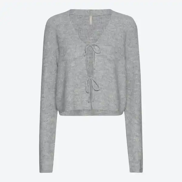 Bild 3 von Damen-Strickjacke mit Bindebändern