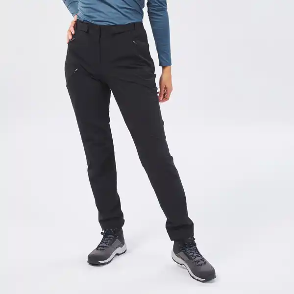 Bild 1 von QUECHUA Wanderhose Damen Wandern - MH500 schwarz