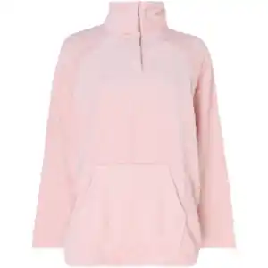 Fleecepullover mit Reißverschluss