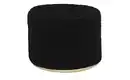 Bild 1 von como Pouf  Teddy uni ¦ schwarz ¦ Maße (cm): H: 30  Ø: 43.0 Polstermöbel > Hocker > Sitzpouf - Möbel Kraft
