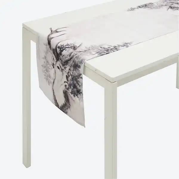 Bild 3 von Tischläufer mit Hirsch-Motiv, ca. 40x140cm