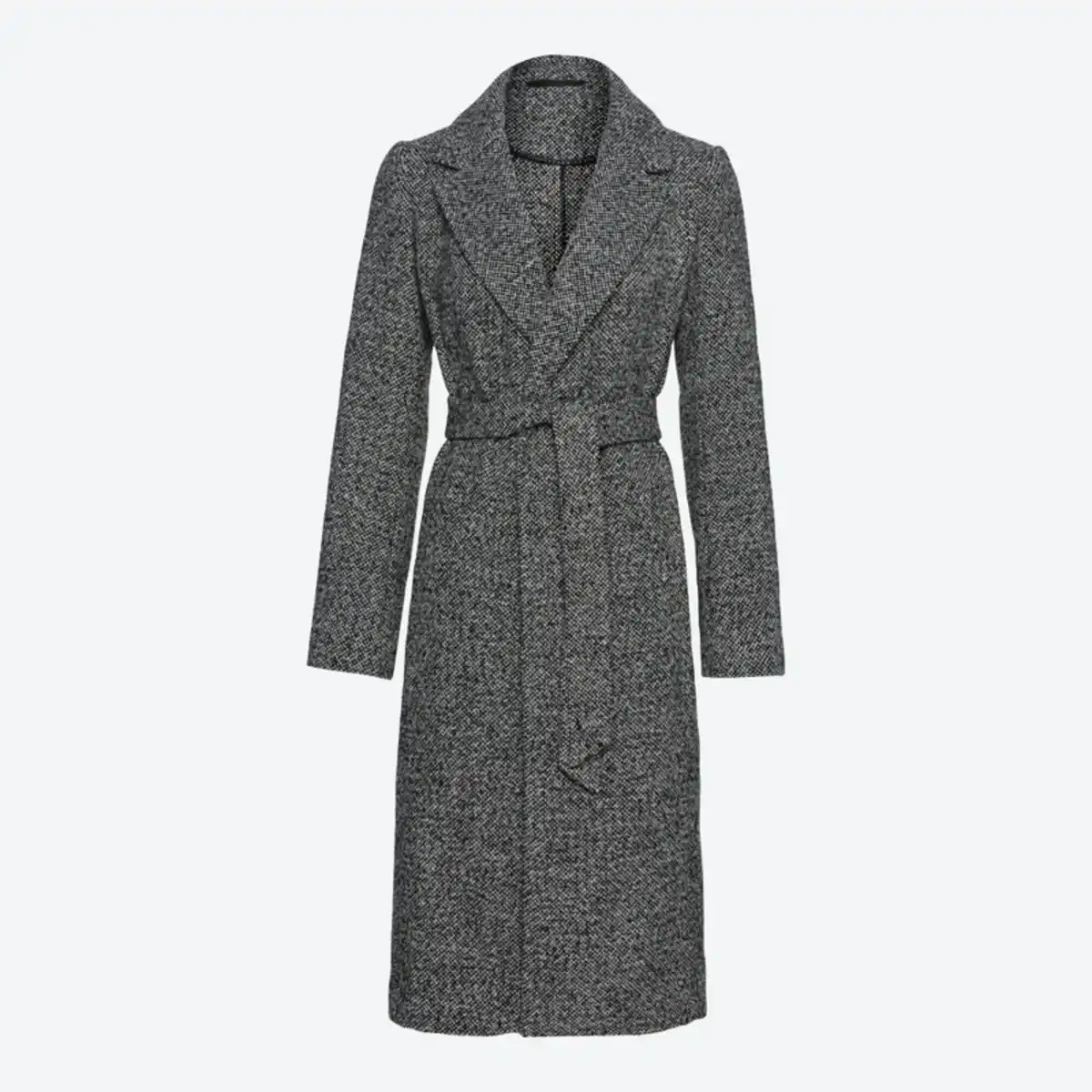 Bild 2 von Damen-Mantel mit Salz- und Pfeffer-Optik