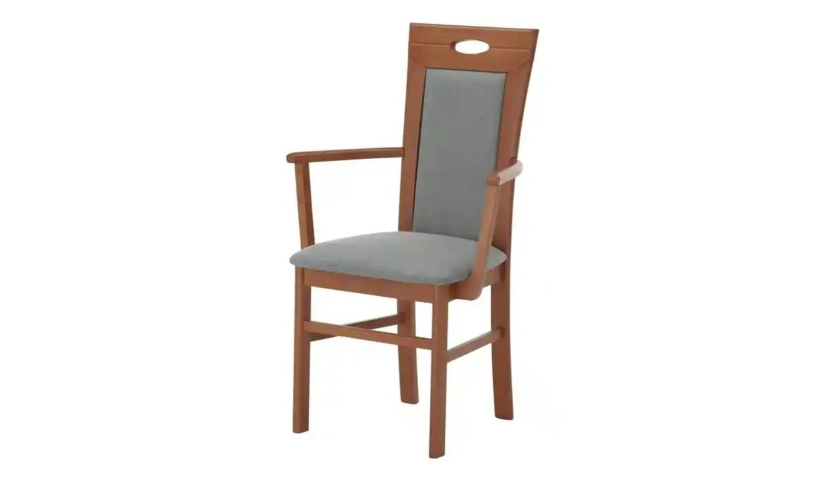 Bild 1 von Polsterstuhl   ¦ grau ¦ Maße (cm): B: 60 H: 100 T: 63.0 Stühle > Esszimmerstühle - Möbel Kraft