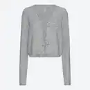 Bild 2 von Damen-Strickjacke mit Bindebändern
