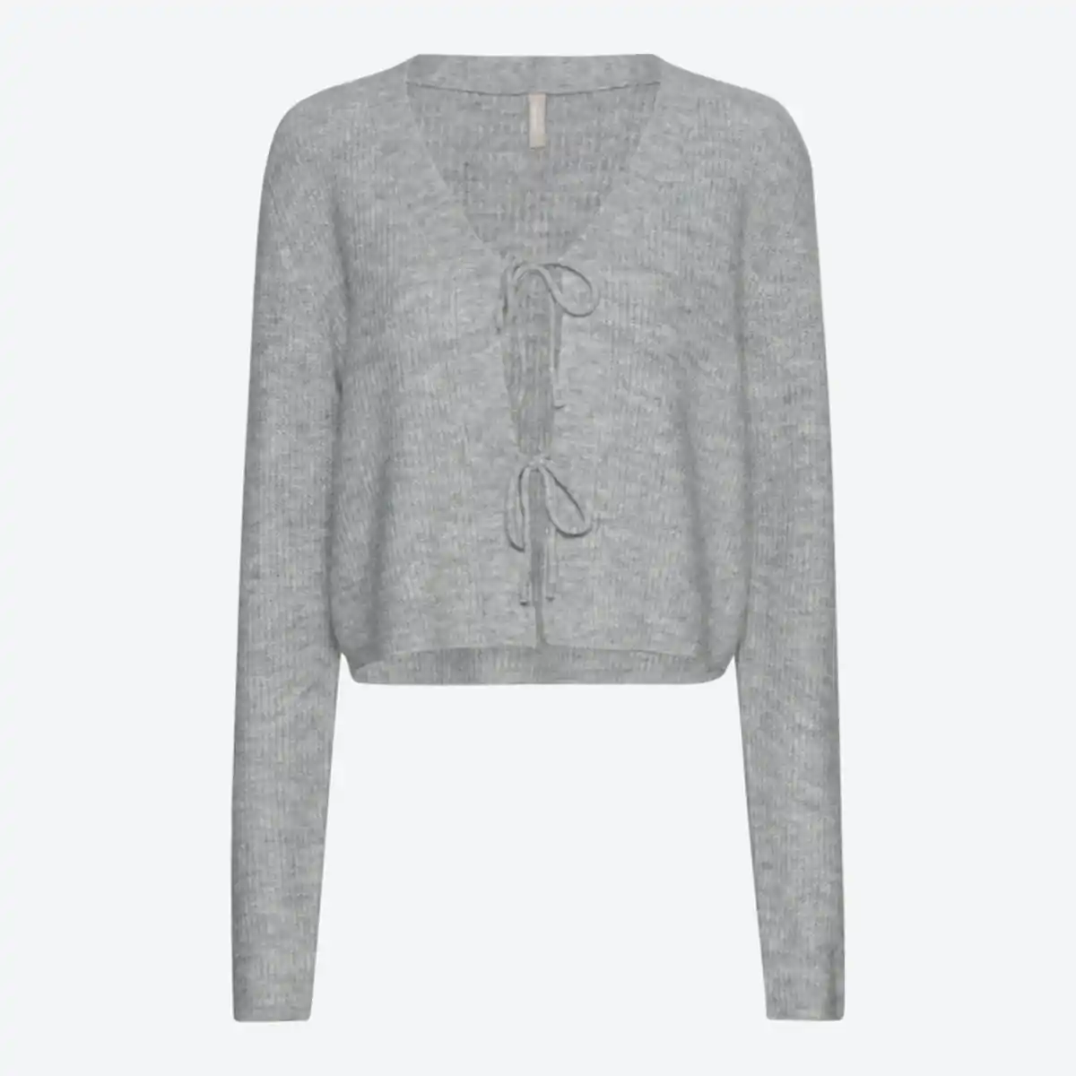 Bild 2 von Damen-Strickjacke mit Bindebändern