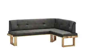 Woodford Eckbank  massiv Alina ¦ grau ¦ Maße (cm): H: 88 Bänke > Eckbänke - Möbel Kraft