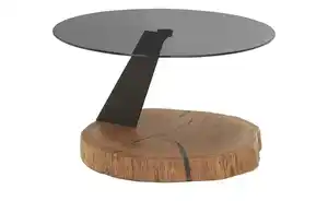 Couchtisch   ¦ holzfarben ¦ Maße (cm): H: 45  Ø: 75.0 Tische > Couchtische - Möbel Kraft