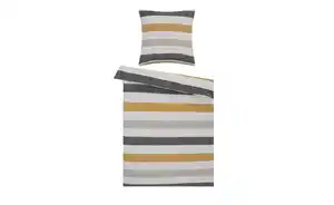 como Biber Bettwäsche  Bold Stripes ¦ gelb ¦ Maße (cm): B: 135 Bettwaren > Bettwäsche-Sets > Winter-Bettwäsche-Sets - Möbel Kraft