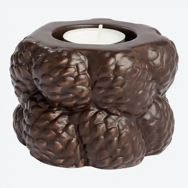Bild 2 von Kerzenhalter mit Zapfen-Design, ca. 7,3x9,8x9,4cm