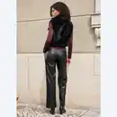 Bild 4 von Damen-Hose in Leder-Optik