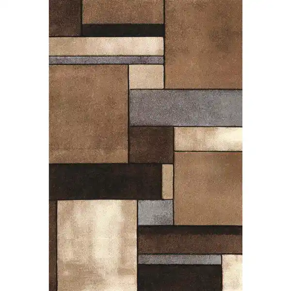 Bild 1 von Webteppich Belis Essence, Beige, Textil, geometrisch, rechteckig, 60x110 cm, ISO 9001, Bsci, Oeko-Tex® Standard 100, für Fußbodenheizung geeignet, in verschiedenen Größen erhältlich, pflegeleic