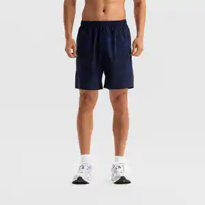DOMYOS Shorts Herren mit Reißverschlusstaschen - marineblau