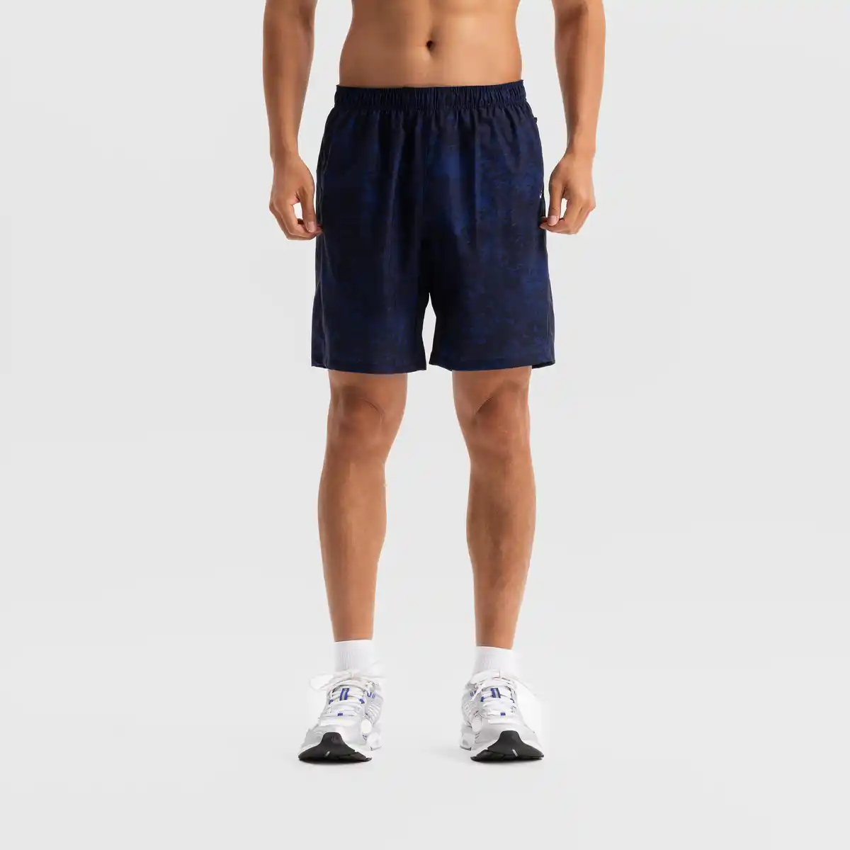 Bild 1 von DOMYOS Shorts Herren mit Reißverschlusstaschen - marineblau