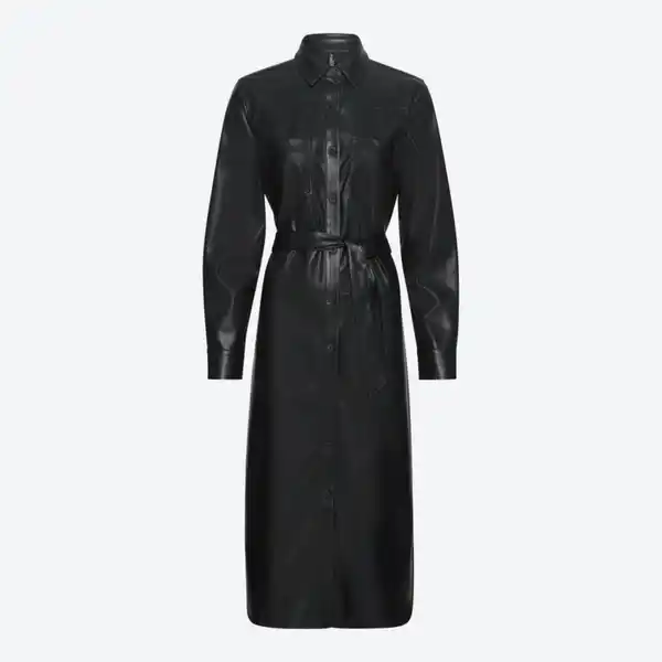 Bild 2 von Damen-Kleid in Leder-Optik