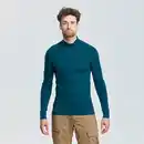 Bild 1 von FORCLAZ Wandershirt Herren langarm 1/2 Reissverschluss Trekking - MT500