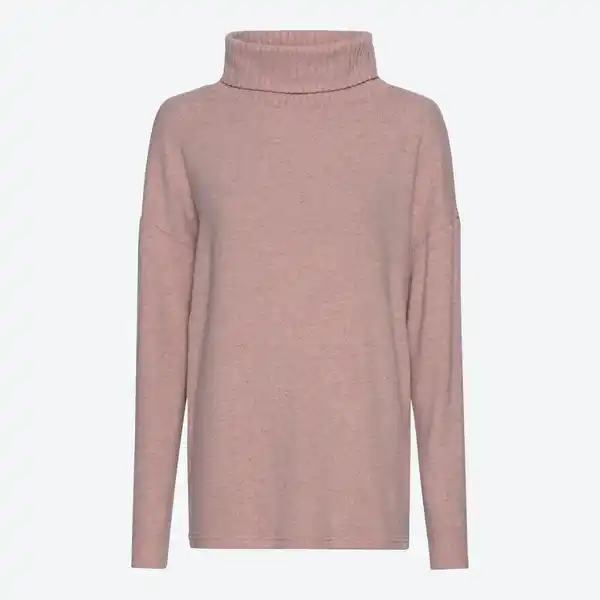 Bild 1 von Damen-Rollkragen-Pullover mit Fledermaus-Ärmel