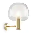 Bild 1 von Wandleuchte Vision Goldfarben max. 60 Watt Wandlampe, Goldfarben, Transparent