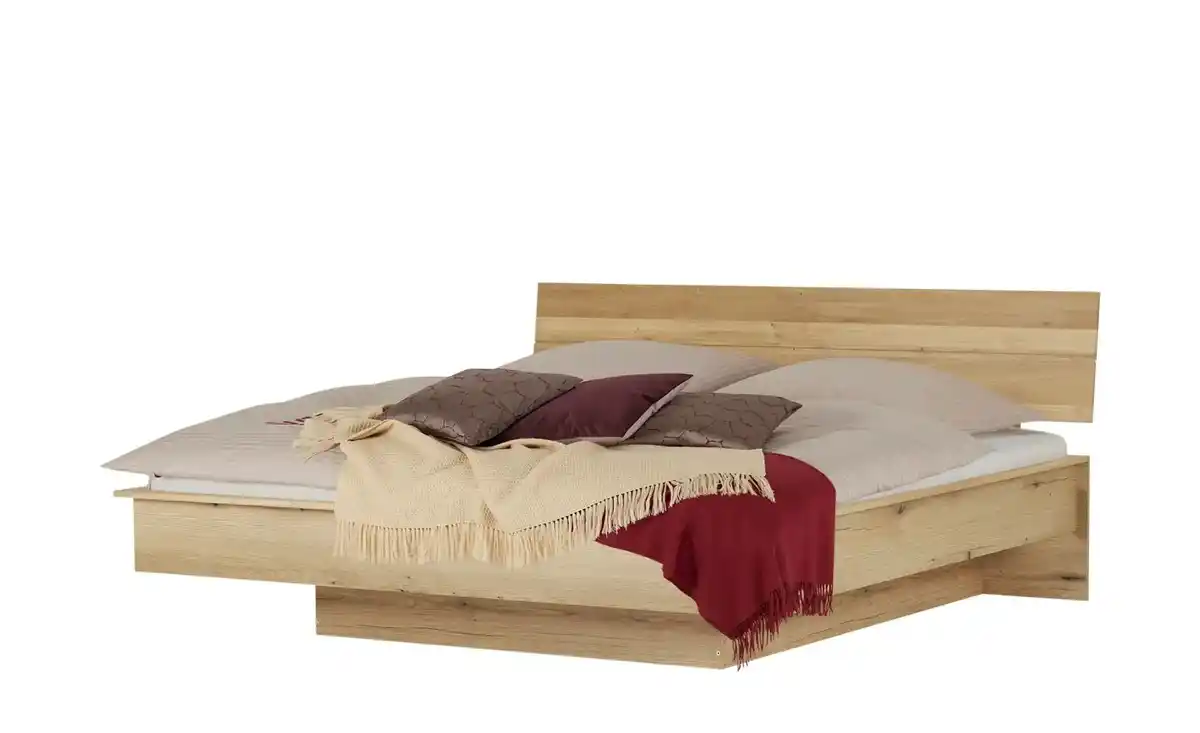 Bild 1 von smart Bettgestell  Oslo ¦ holzfarben ¦ Maße (cm): B: 191 H: 90 Betten > Bettgestelle - Möbel Kraft