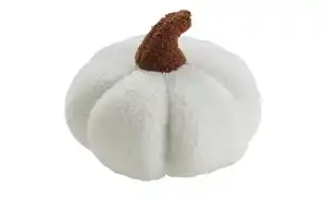Kissen  Kürbis ¦ weiß ¦ Maße (cm): B: 25 H: 25 Heimtextilien > Kissen > Dekokissen - Möbel Kraft