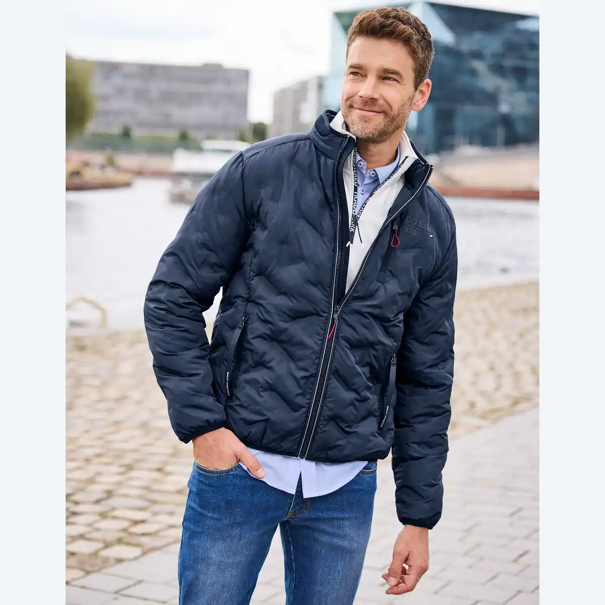 Bild 1 von Herren-Jacke mit Stehkragen